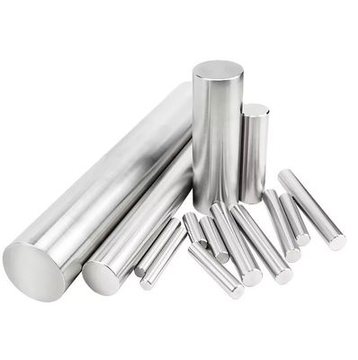 Hairline Round Stainless Steel Rod Bar 4000mm 5800mm 200 Series 300 Series 400series